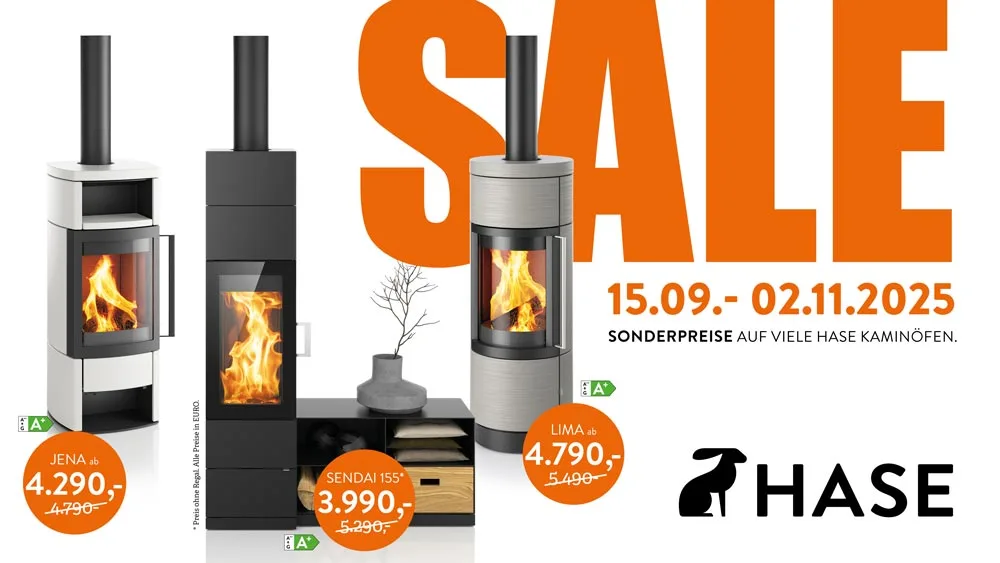 Sonderpreise auf Kaminöfen Herbstaktion Morbach